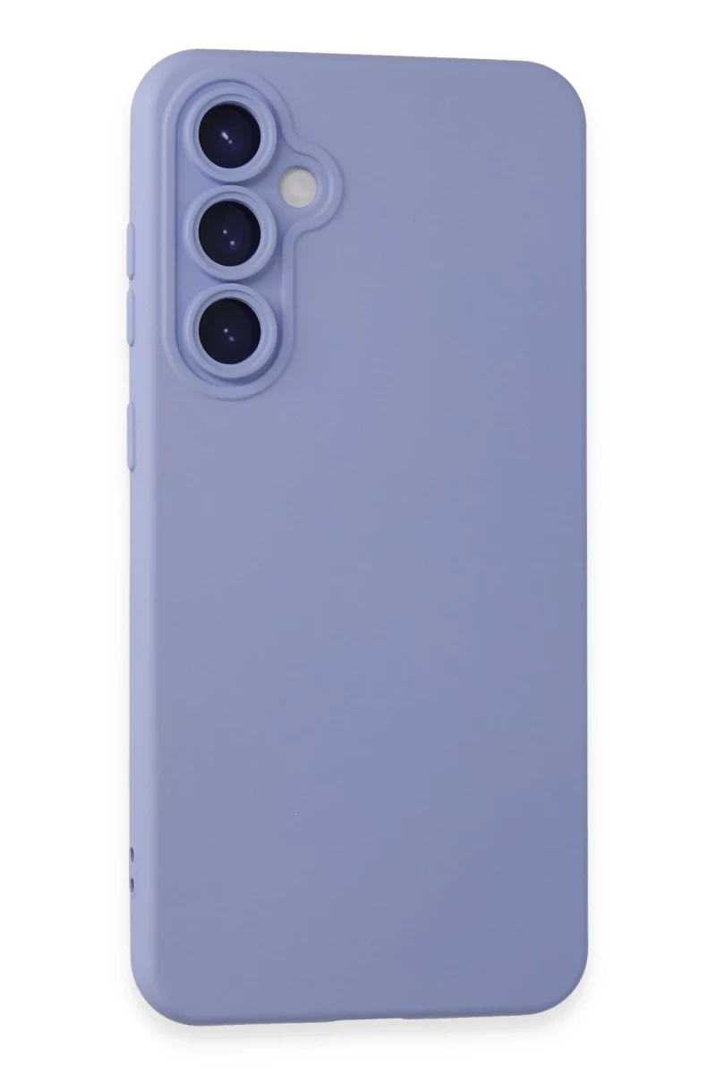Samsung Galaxy S23 FE Uyumlu Kılıf Nano içi Kadife Silikon - Lila