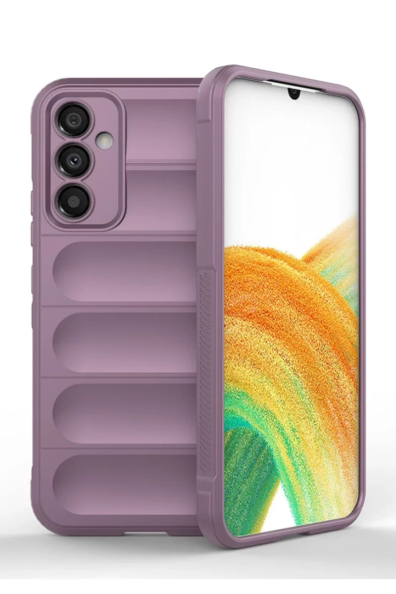 Samsung Galaxy A05S Uyumlu Kılıf Optimum Silikon - Mor