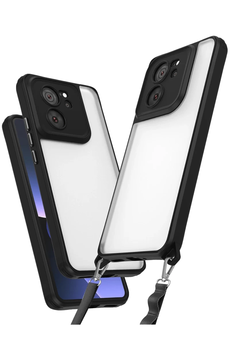 Xiaomi Mi 13T Pro Uyumlu Kılıf Penta Silikon Kılıf - Siyah