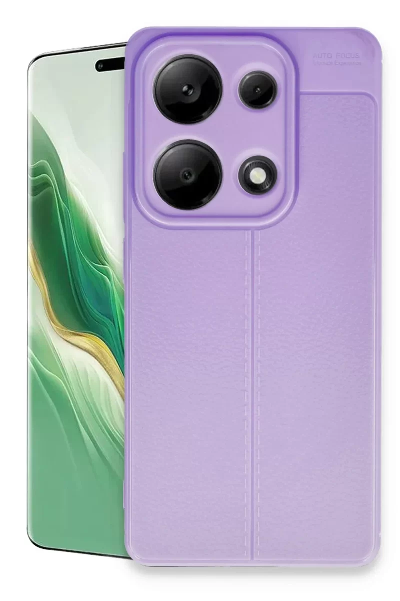Xiaomi Redmi Note 13 Pro 4G Uyumlu Kılıf Auto Focus Kapak - Lila