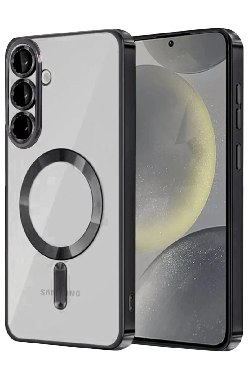 Samsung Galaxy A37 5G Uyumlu Kross Magneticsafe Kapak - Siyah