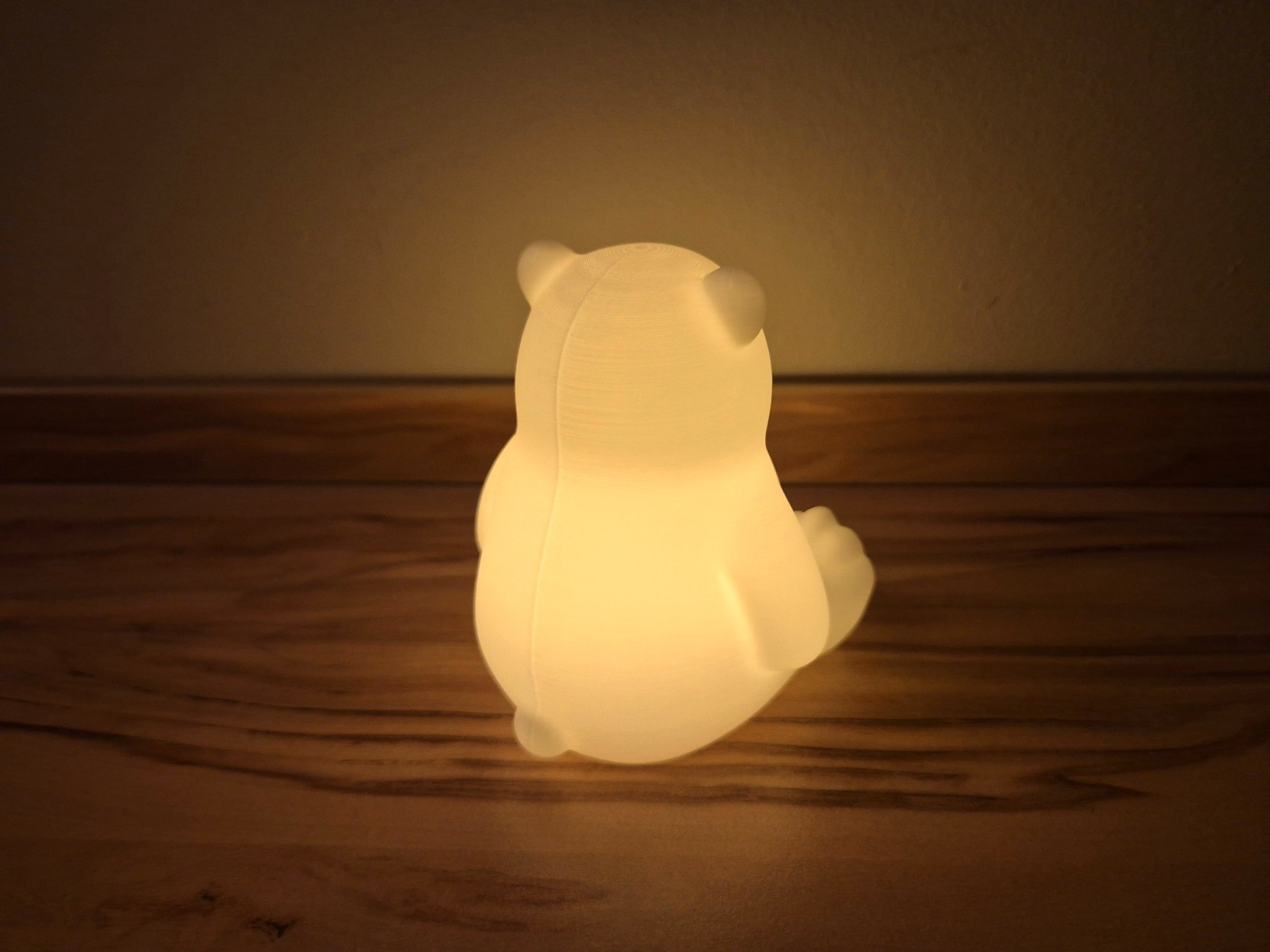 Sevimli Kutup Ayısı Tealight Mumluk Dekoratif Mum Tutucu