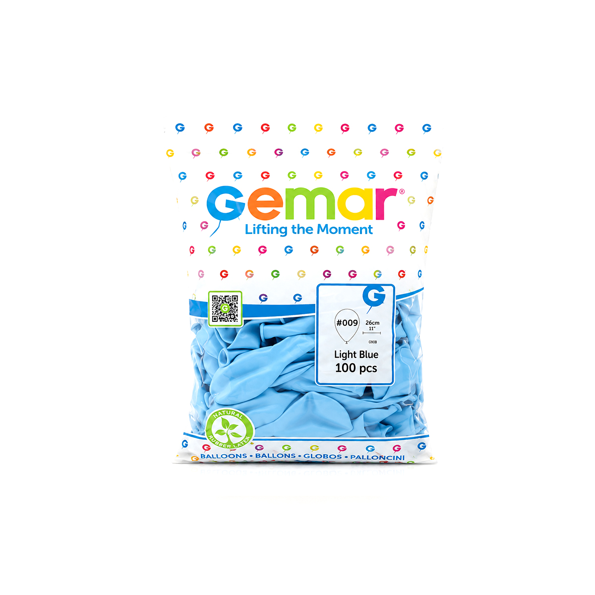 Açık Mavi 10 İnç (26 cm) Latex Balon - 100 Adet