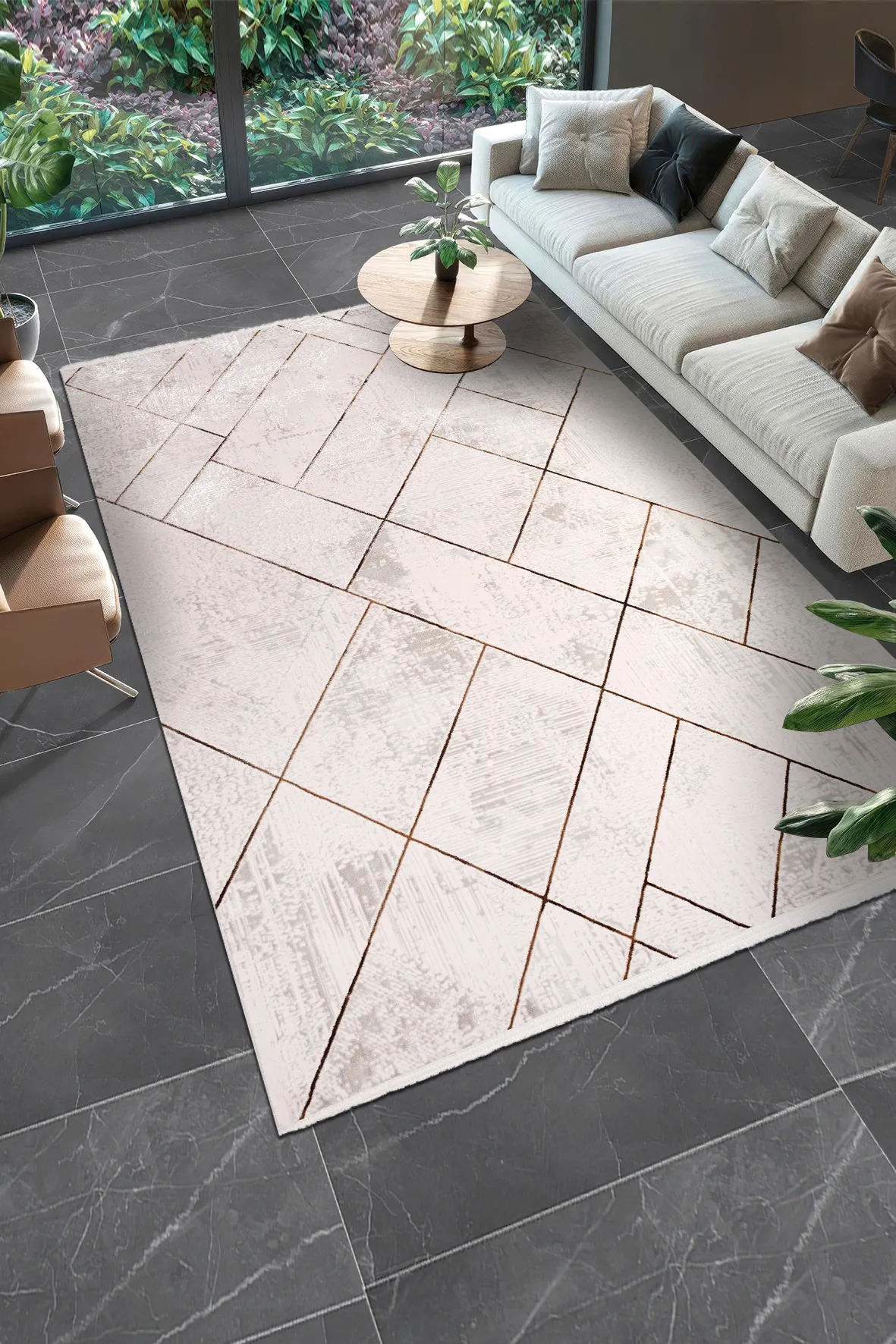 YoudayHomeCollection SAPPHİRE Model Oturma Odası Halısı · EBAT: 100X200