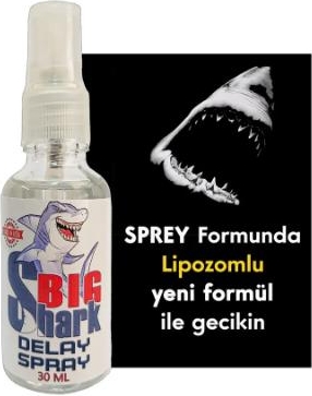 Asimox Bigshark Spray 30ML/LIPOZOOMLU Yeni Formül