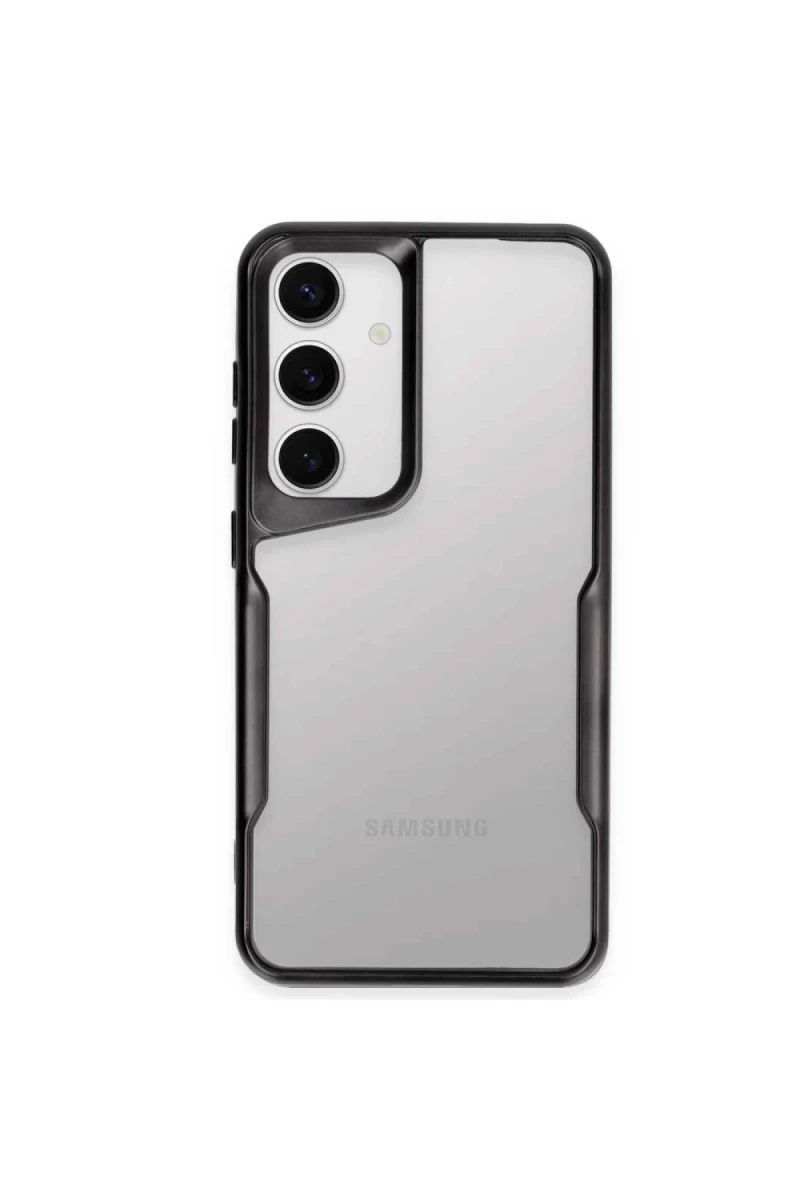 Samsung Galaxy A35 5G Uyumlu Kılıf Boyi Silikon Kapak - Siyah