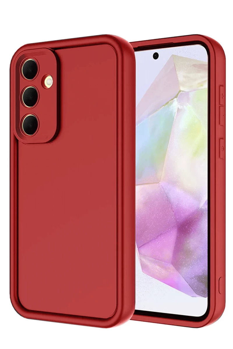 Samsung Galaxy A26 Uyumlu Kılıf Viera Silikon - Kırmızı