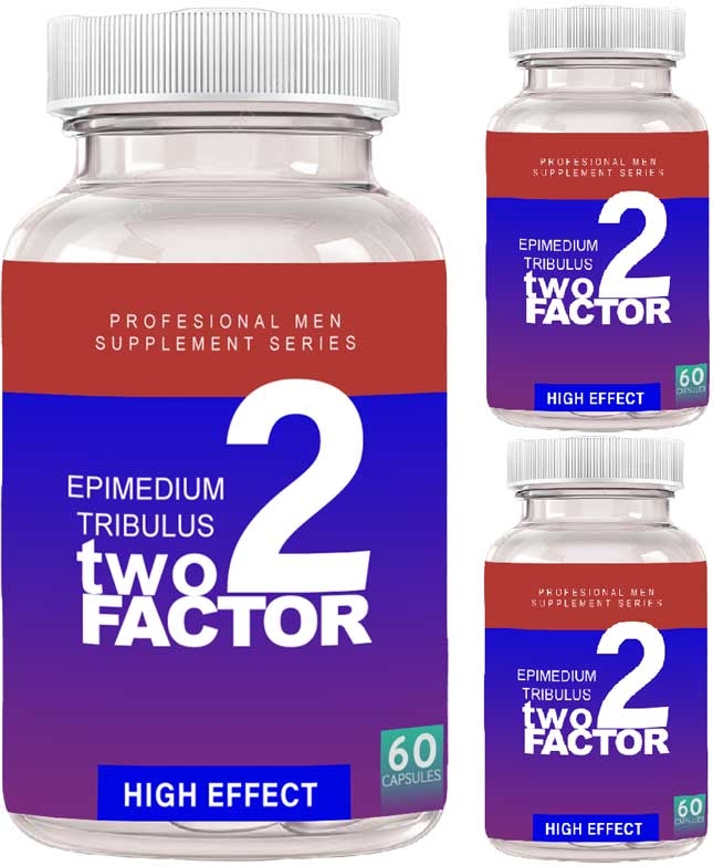 Two Factor 3 Adet Erkekler Için Tribulus&epimediyum Complex 60 Adet Kapsül