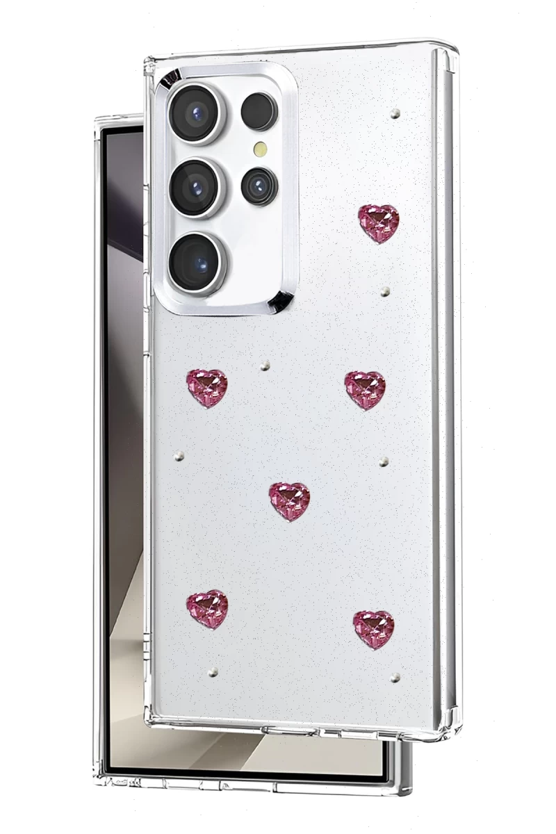 Samsung Galaxy S23 Ultra Uyumlu Fiyonk Desenli Kapak - Desen 3