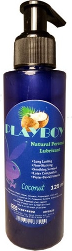 Playboy Hindistan Cevizli Doğal  125ML / Playboy Coconut Flavored Natural Personal Lubricant 125ML