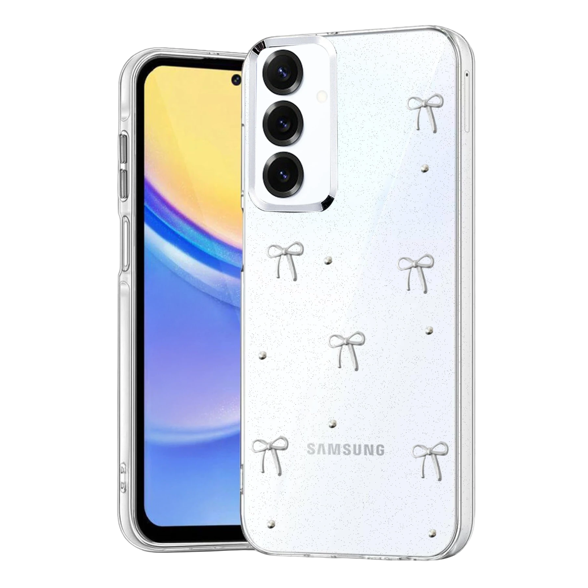 Samsung Galaxy A35 5G Fiyonk Desenli Kapak - Desen 5