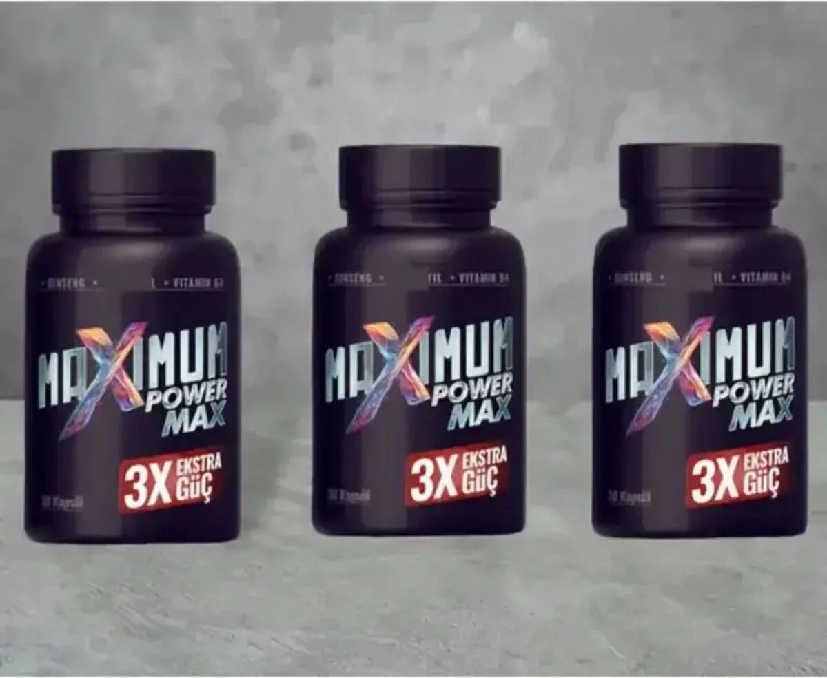 Maximum Power Max 3x Effect Erkeklere Extra Maxìmum G.ç 30 Lu x 3 Adet