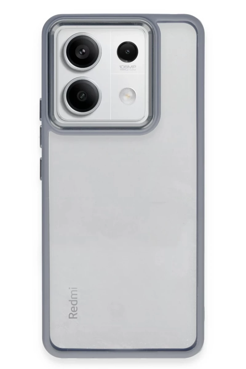 Xiaomi Redmi Note 13 Pro 4G Uyumlu Kılıf Power Silikon - Sierra Blue