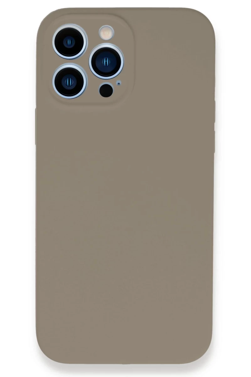 Apple iPhone 13 Pro Max Uyumlu Kılıf Lansman Legant Silikon - Bej