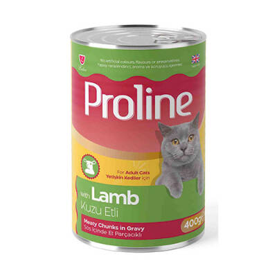 Kuzu Etli Sos İçinde Gravy Yetişkin Kedi Konservesi 12 Adet 400 Gr