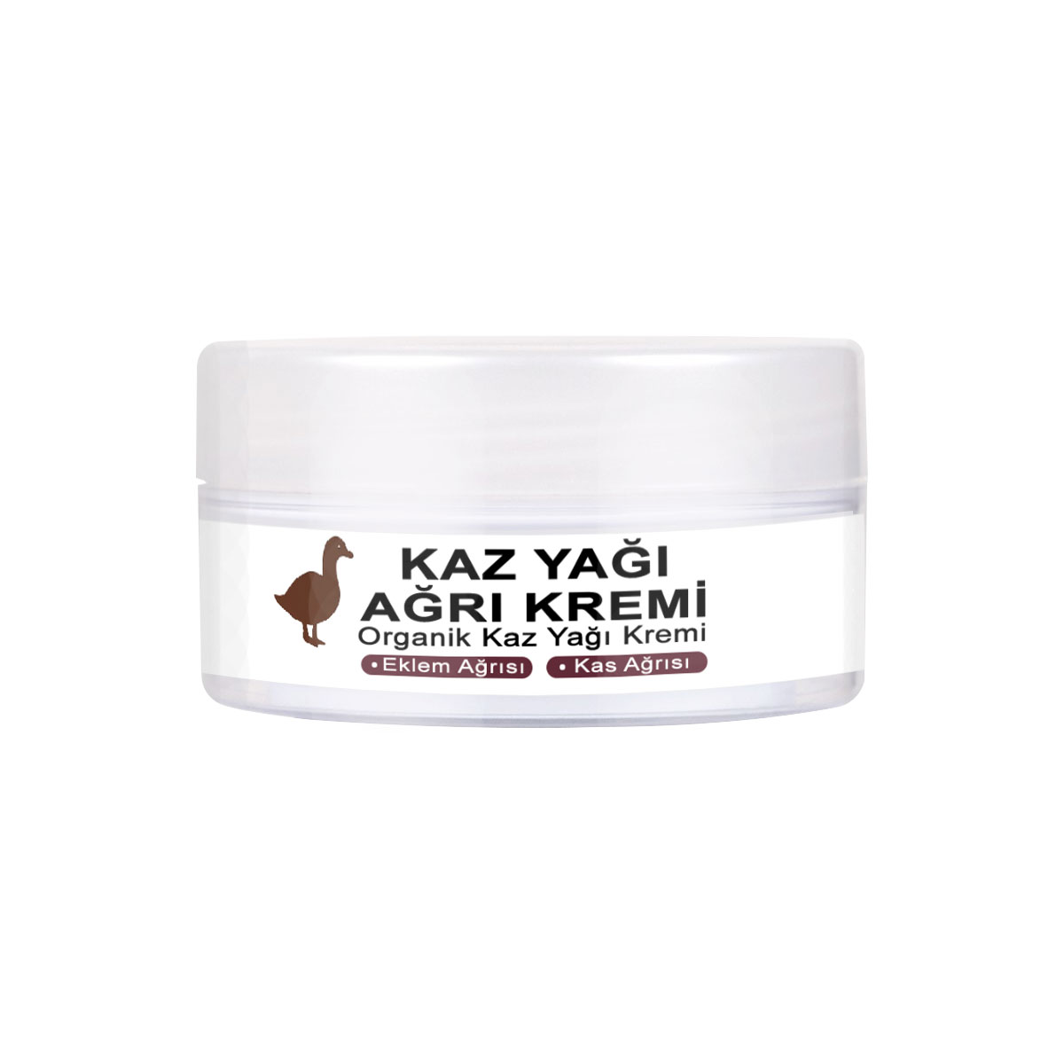Kaz Yağı Masaj Kremi 50 ml - Bamya Tohumu, Arı Zehiri (Apitoksin), Boswellia ve Kolajen İçerikli
