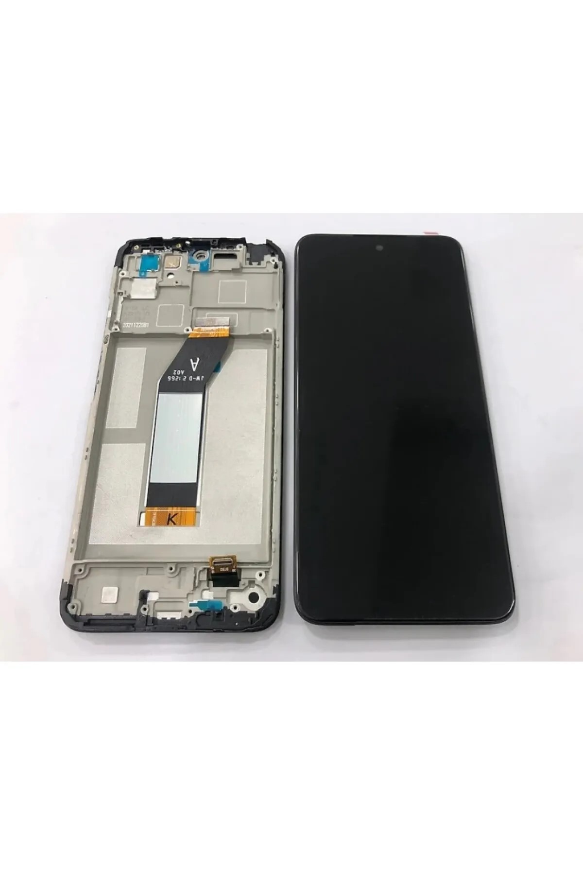 Redmi 10 Uyumlu Ekran Dokunmatik Çıtalı SRV (Siyah)