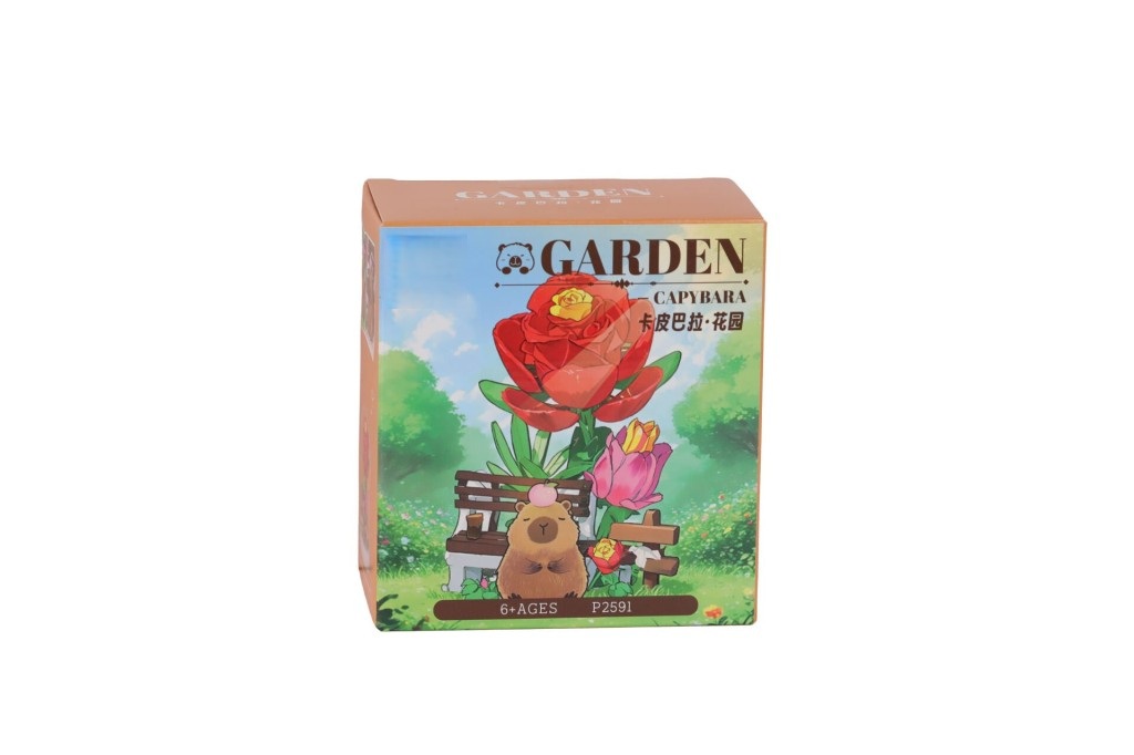 P2591 FLOWER SET 134 PARÇA BLOCK OYUNCAK