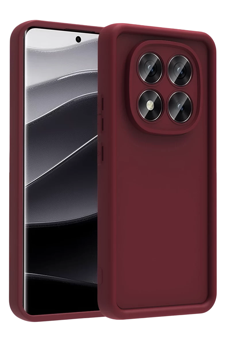 Xiaomi Redmi Note 15 Pro 5G Uyumlu Viera Silikon - Bordo