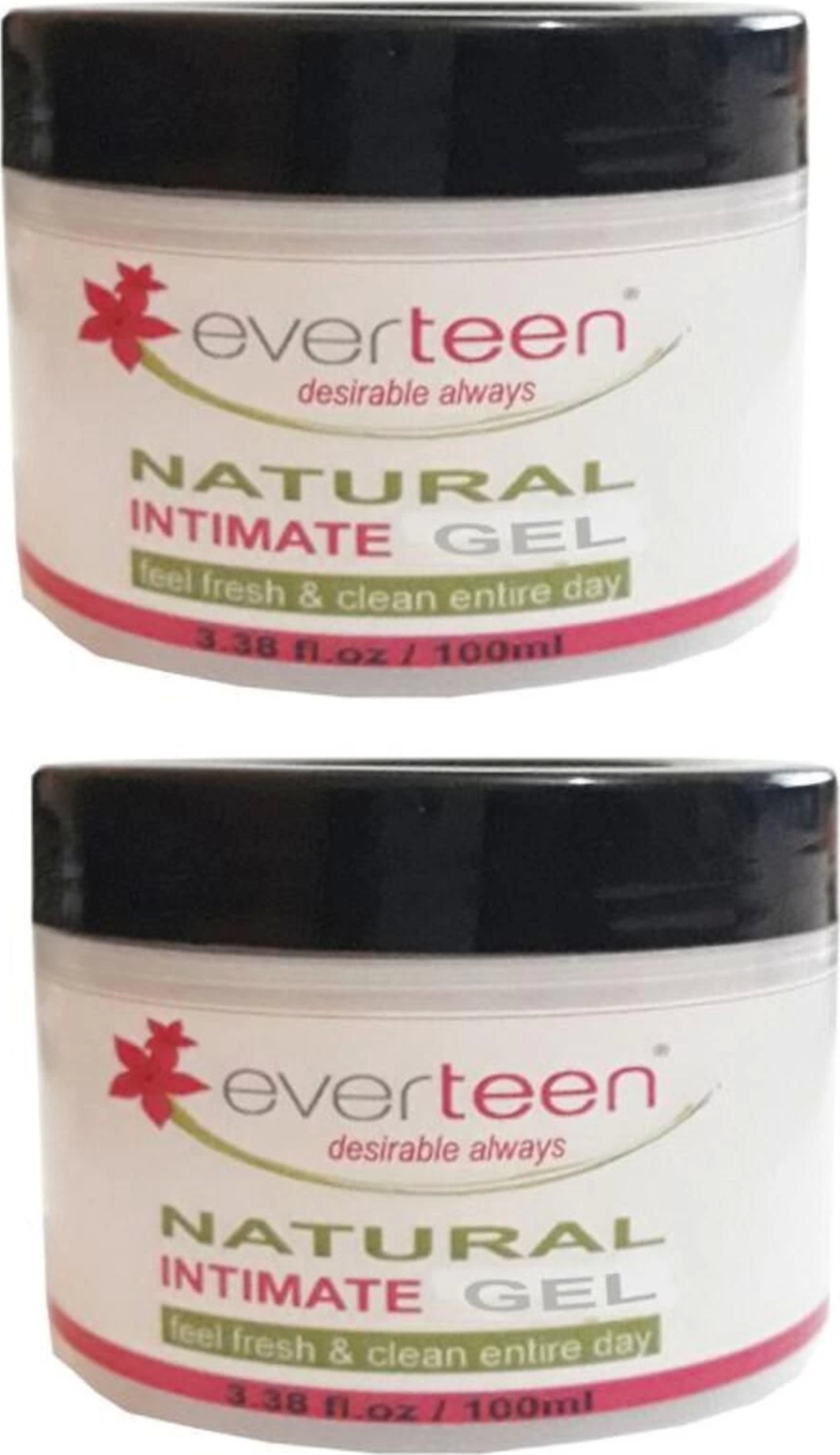 Everteen Gizmur Store Everteen Kadınlara Özel Doğal Genital Temizleyici Jeli 100 ml 2 Adet