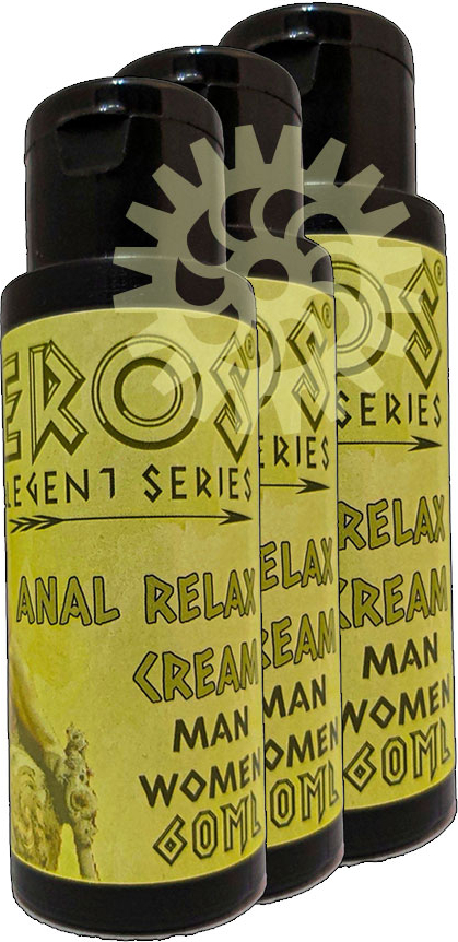 Eros Legent Analrelax Cream Kolay Gevşeklik Kremi 60 ml 3 Adet