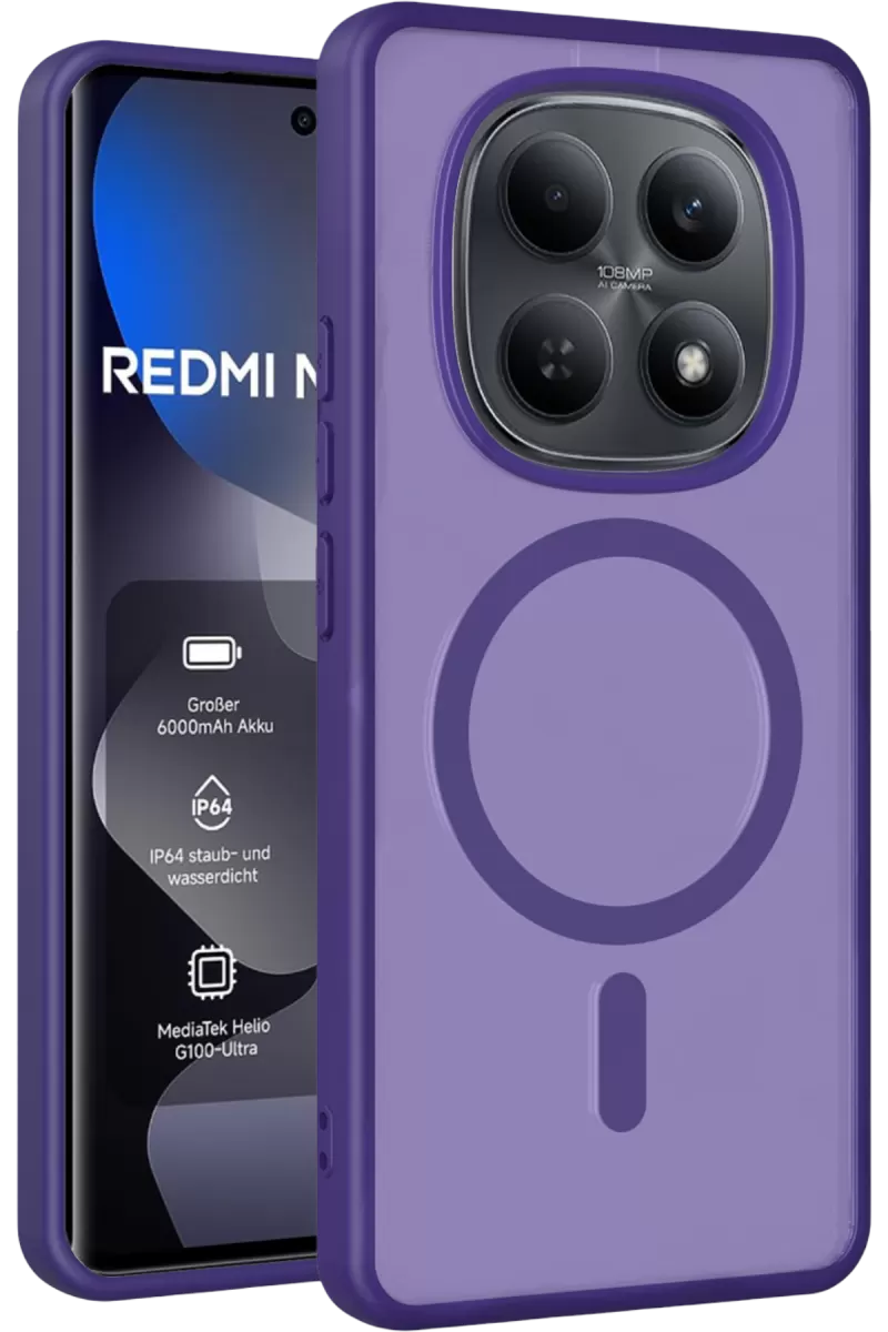 Joko Xiaomi Redmi Note 15 Pro 5G Uyumlu Jota Magsafe Kapak - Derin Mor