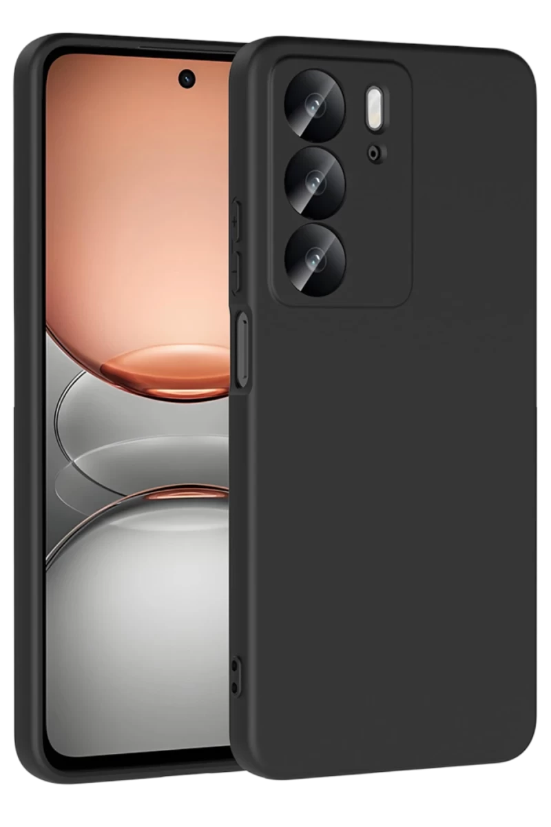 Realme C75 4G Uyumlu First Silikon - Siyah