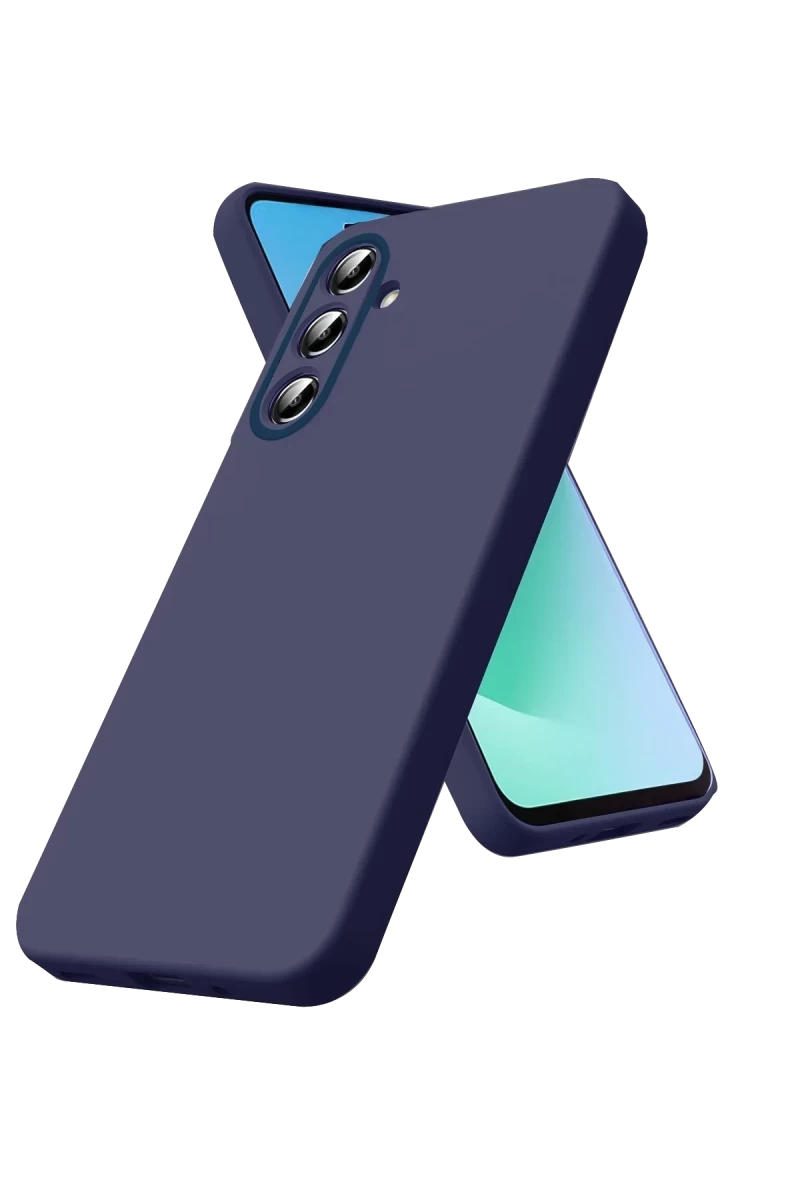 Samsung Galaxy A57 5G Uyumlu First Silikon - Lacivert