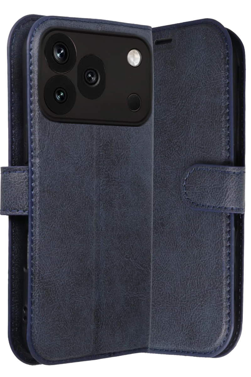 Huawei Honor 600 Pro Uyumlu Trend S Plus Kapaklı Kılıf - Lacivert
