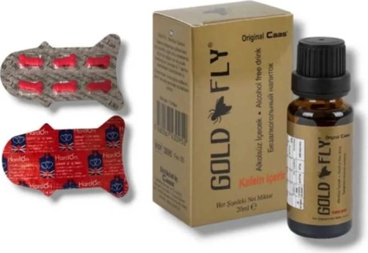 Caas Gold Fly 20 ml Kadınlara Özel Damla Seti