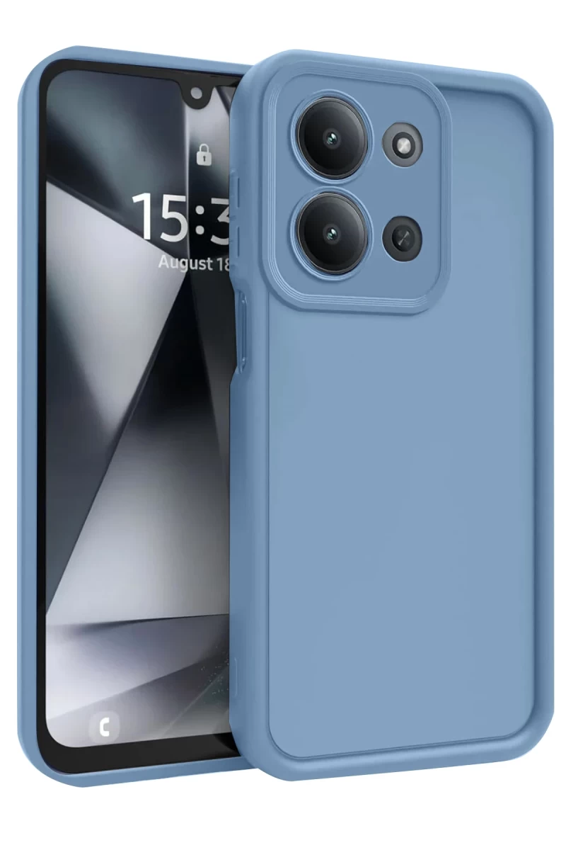 Xiaomi Redmi 15C 4G Uyumlu Viera Silikon - Mavi