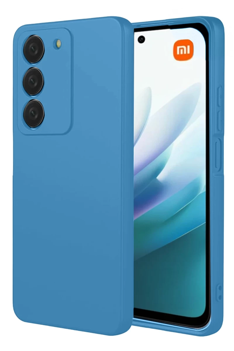 Xiaomi Redmi 15 4G Uyumlu First Silikon - Mavi