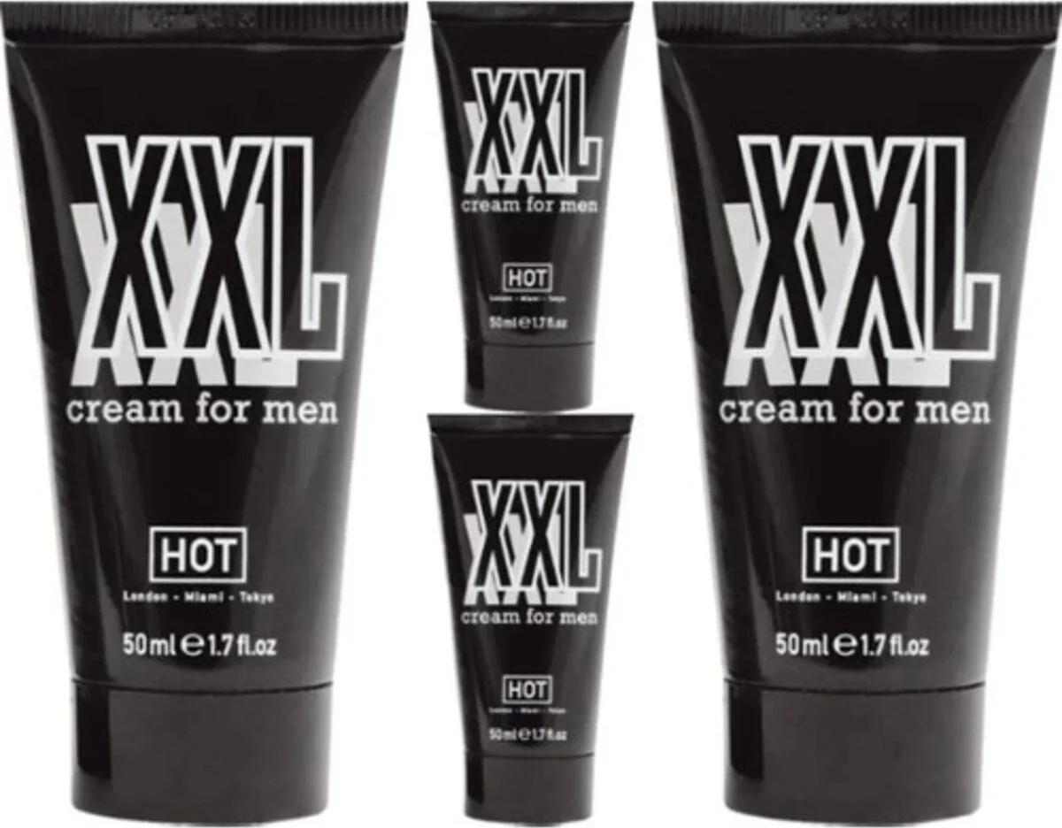 Hotxxl Erkeğe Özel 50 ml 4 Adet Krem