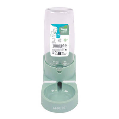 Refresh Hazneli Kedi ve Köpek Su Kabı Yeşil 850 Ml