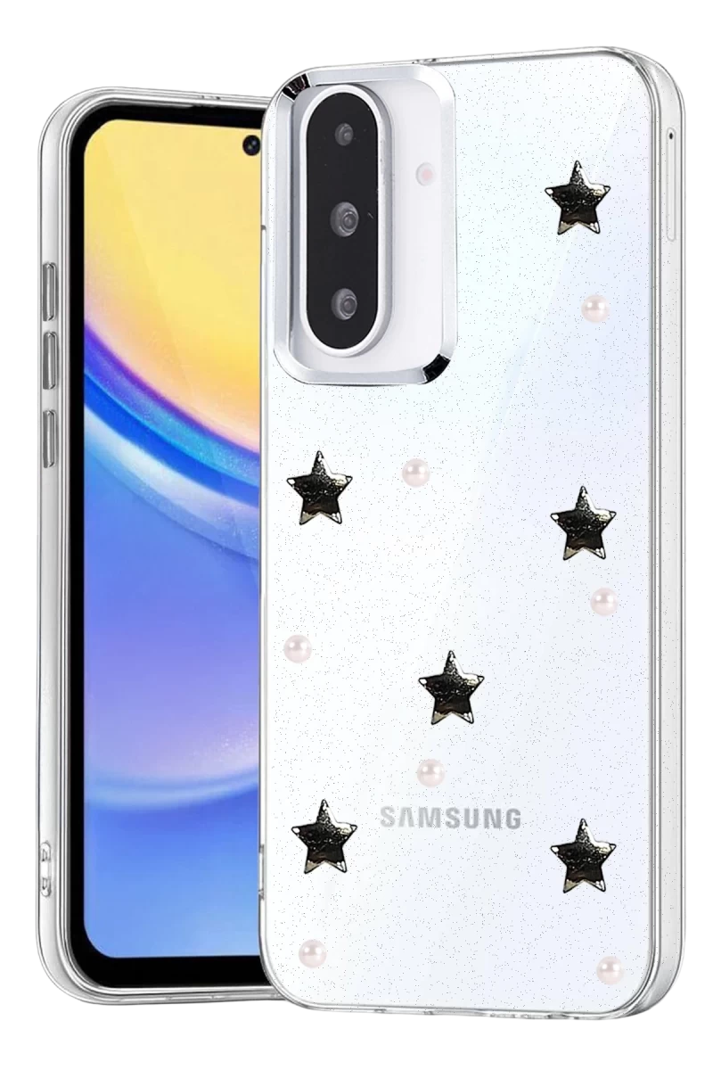 Samsung Galaxy A26 Uyumlu Fiyonk Desenli Kapak - Desen 7