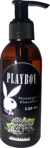 Playboy Böğürtlenli Masaj Yağı 120 ml
