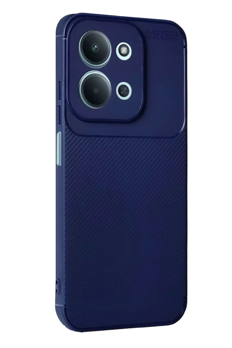 Xiaomi Redmi 15C 5G Uyumlu Auto Focus Karbon Kapak - Lacivert