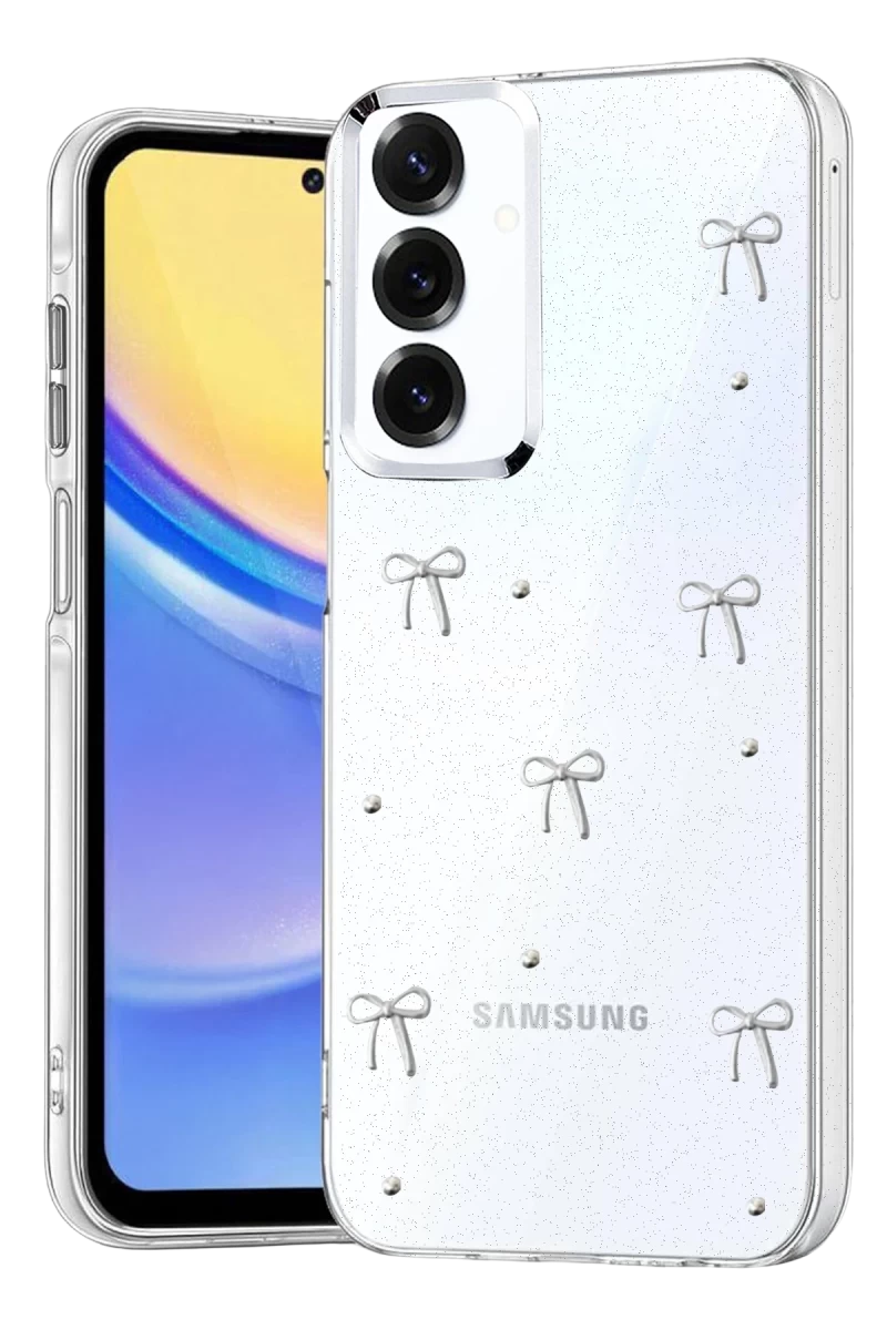 Samsung Galaxy A34 5G Uyumlu Fiyonk Desenli Kapak - Desen 5