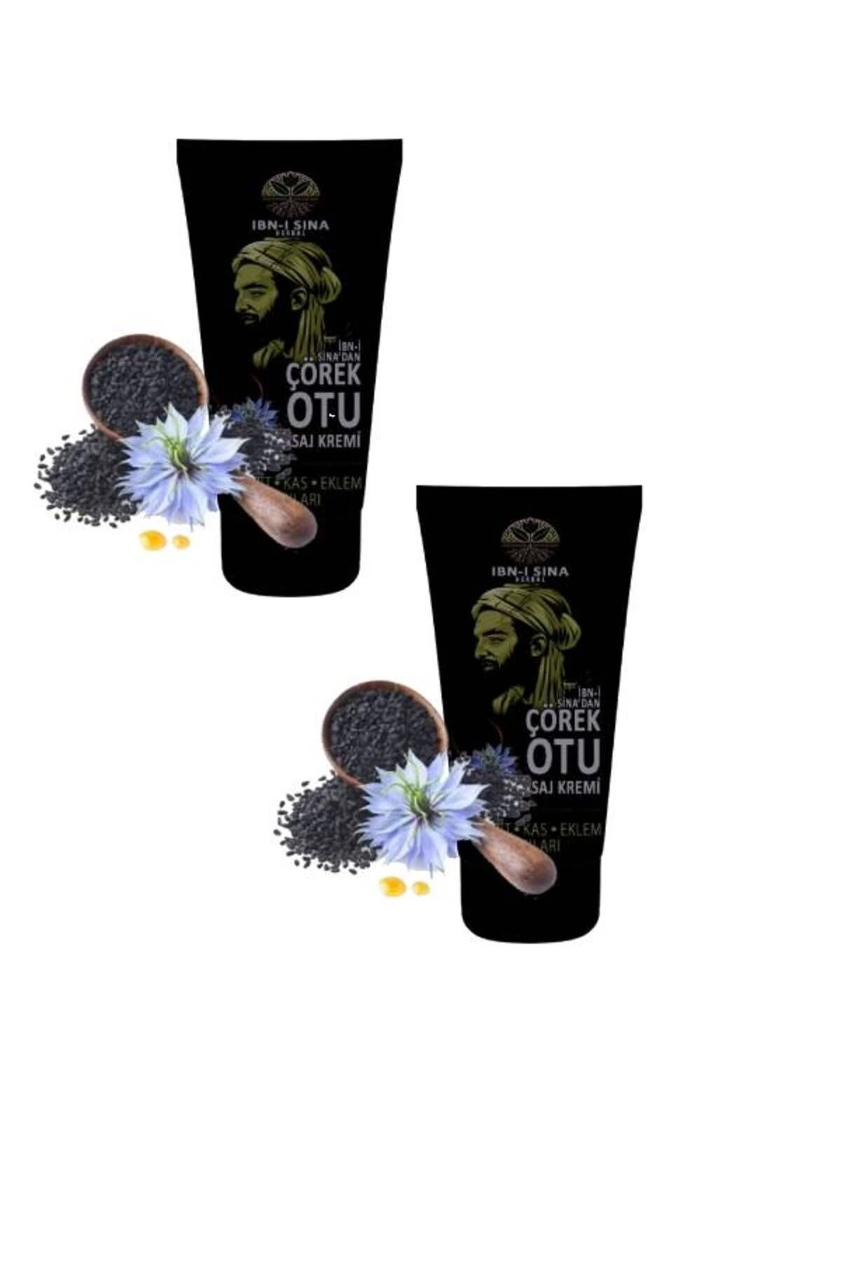 İbni Sina Çörekotu Rahatlatıcı Masaj Bakım Kremi 50 ml x 2 adet