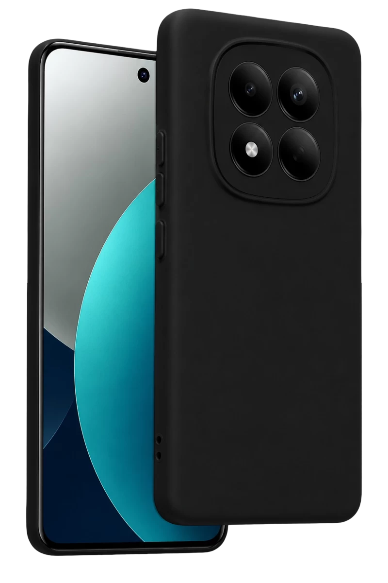 Xiaomi Redmi Note 15 4G Uyumlu First Silikon - Siyah