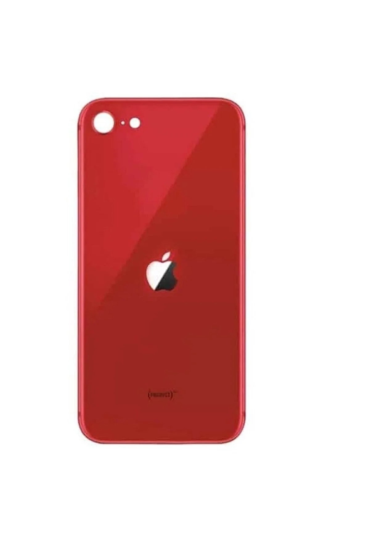 iPhone SE 2020 Uyumlu Arka Kapak Batarya Kapağı (KIRMIZI)