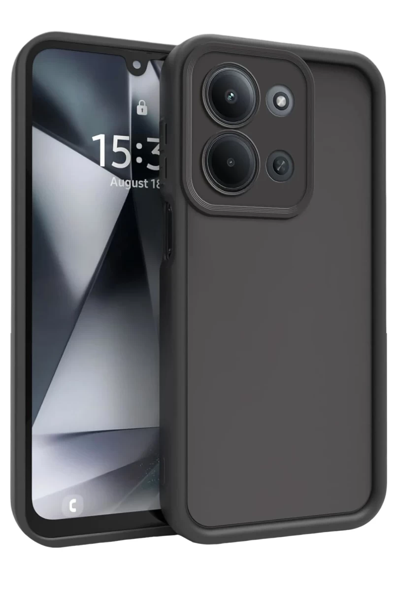 Xiaomi Redmi 15C 4G Uyumlu Viera Silikon - Siyah