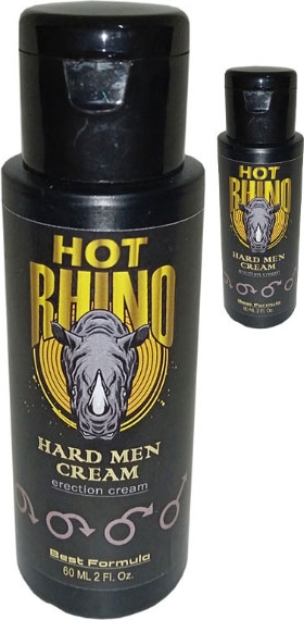 Hotrhino 60 ml Fast Efekthard Erectioncream 2 Adet Erkekler Için Ereksiyonarttırıcı Seksperformans Kremi