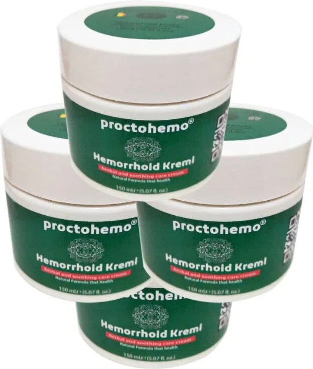 Süper Proctohemo Bakım Kremi 4 Adet 150 ml Büyük Boy