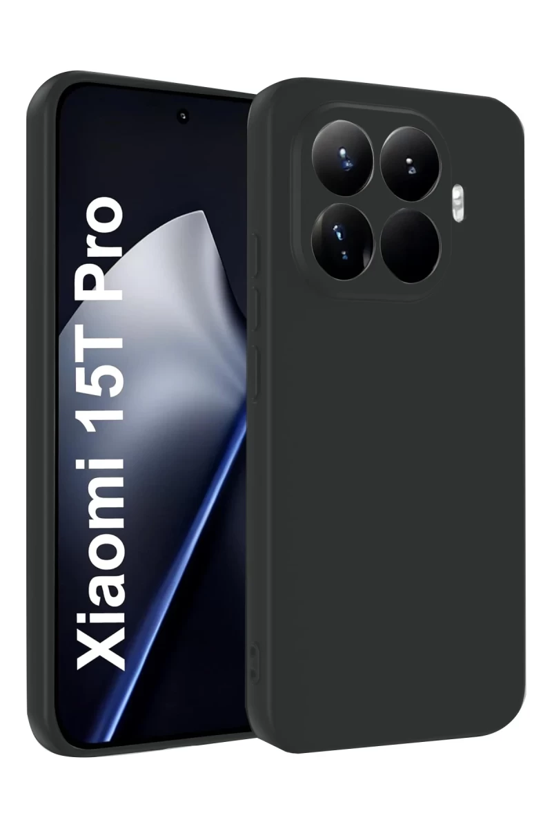 Xiaomi Mi 15T Pro Uyumlu First Silikon - Siyah