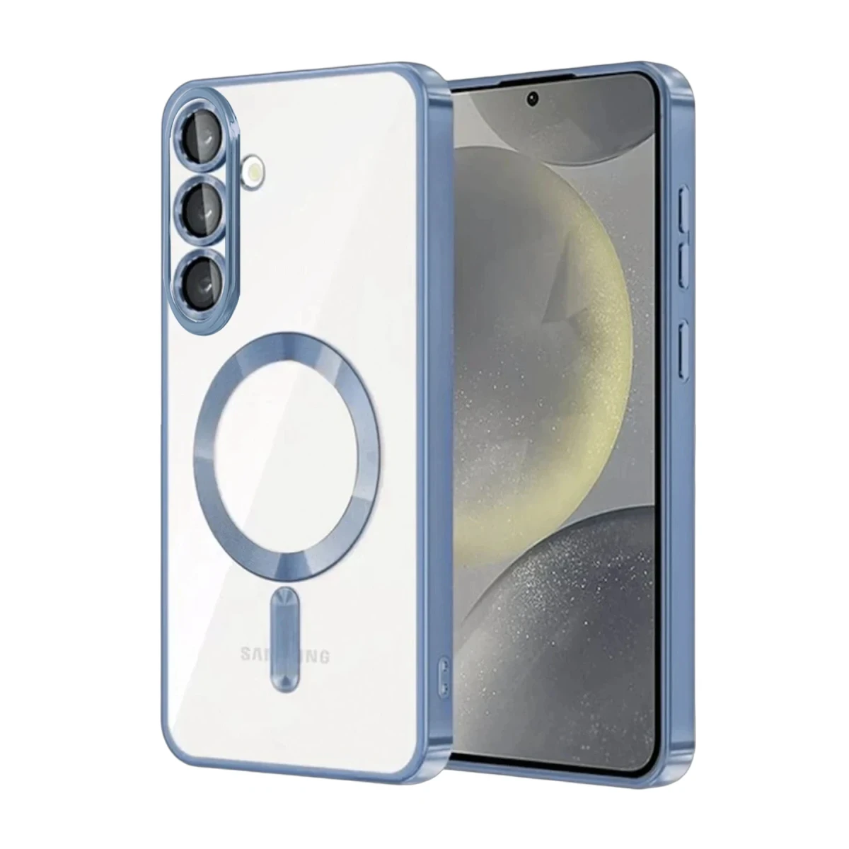 Samsung Galaxy S26 Plus Kross Magneticsafe Kapak - Sierra Blue
