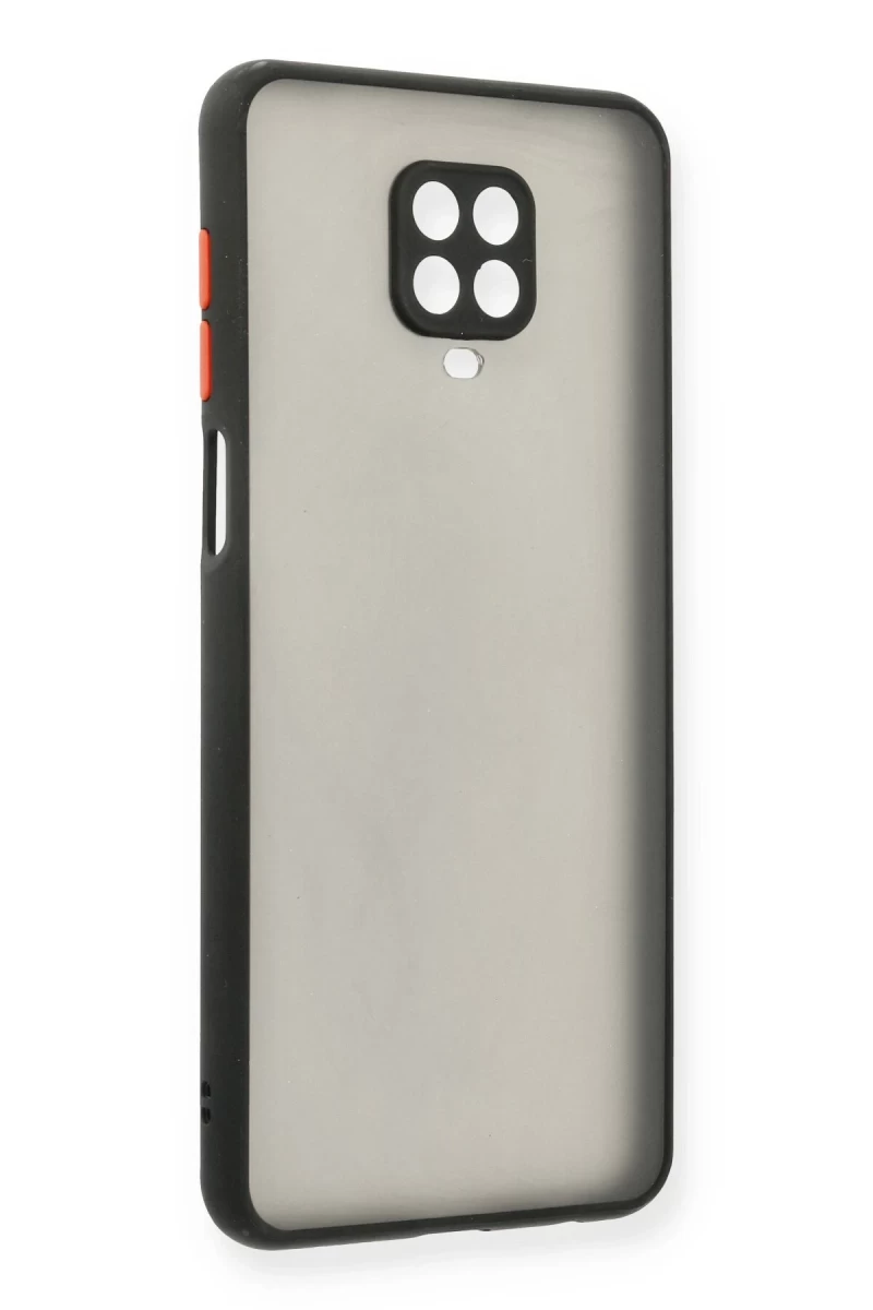 Xiaomi Redmi Note 9 Pro Uyumlu Kılıf Montreal Silikon Kapak - Siyah