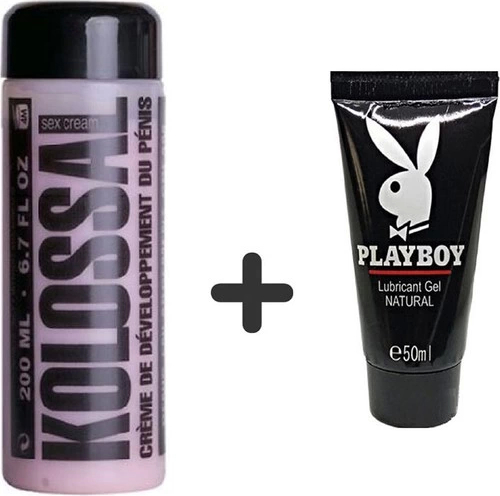 Mucizevi Kolosal Cream 200 Ml. Erkek Pe.nis Bakım Kremi + 50ML Lubricant Jel