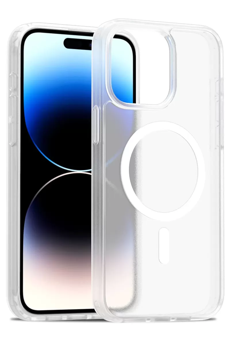 Joko Apple iPhone 15 Pro Uyumlu Jota Magsafe Kapak - Şeffaf