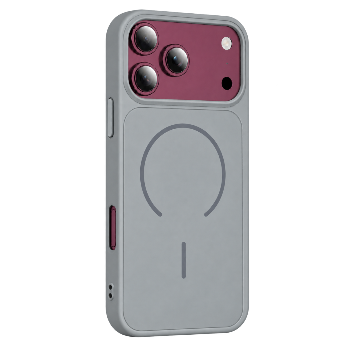 Apple iPhone 18 Pro Max Azus Magsafe Kapak - Gri
